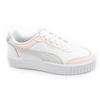 Teniși sport Puma Carina Mia din piele pentru femei, culoare albă