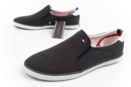 Pantofi sport pentru bărbați Tommy Hilfiger, model slip-on, comozi, bleumarin [FM56820903]