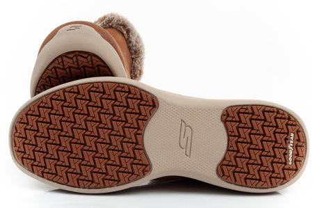 Pantofi de iarnă de damă Skechers Go Walk [144660/CSNT], maro.