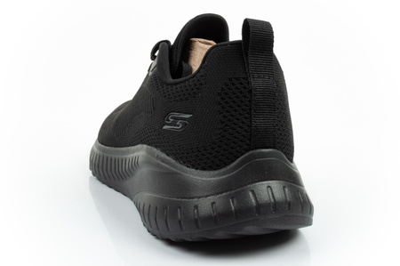 Teniși negri ușori pentru bărbați Skechers Bobs Squad Chaos