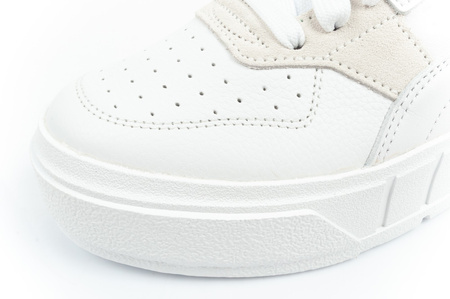 Pantofi sport damă Puma Cali Court Match din piele cu platformă albă [393094 01]