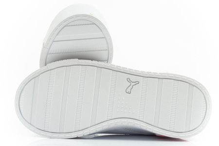 Pantofi sport Puma Jada Crystal pentru copii, cu platformă albă