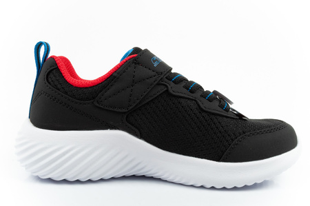 Pantofi sport Skechers Bounder pentru copii cu velcro, ușori, la modă, negri