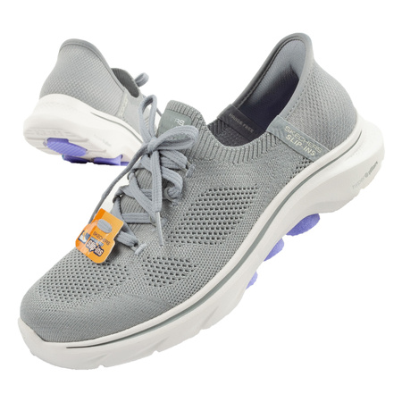 Pantofi sport de damă Skechers Go Walk 7-Via [125213/GYLV] SLIP-INS, gri.