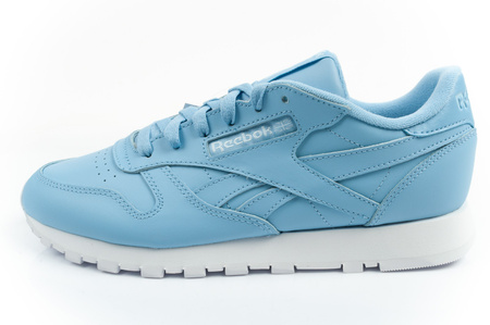 Pantofi sport Reebok Classic pentru femei, albaștri, piele la modă