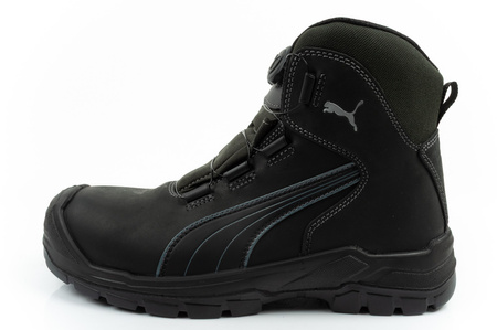 Pantofi de lucru Puma Cascades Disc S3 High CI HI HRO SRC BOA, Negri