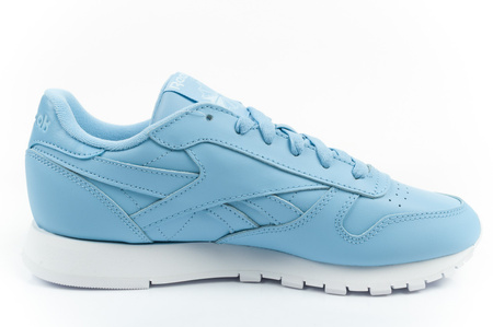 Pantofi sport Reebok Classic pentru femei, albaștri, piele la modă