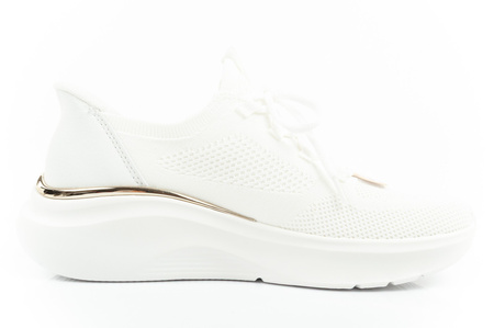 Pantofi sport Skechers Bobs B Love-True Delight pentru femei, model SLIP-INS [117617/WHT]