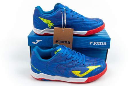 Ghete de fotbal de sală Joma Evolution JR 2605 pentru copii, albastre