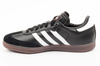 Teniși Adidas Samba, piele la modă, negri