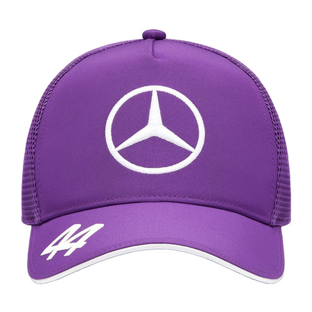Șapcă Mercedes Mapf1 RP LH Trucker, Premium Purple, La modă