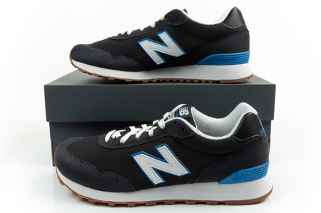 Teniși New Balance 515 pentru bărbați, la modă, confortabili, gri antracit, alb