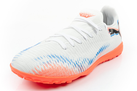 Ghete de fotbal pentru bărbați Puma Future 8 Play TT, alb-roz