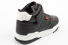 Teniși Levi's John SE Mid Negri cu Velcro pentru Copii