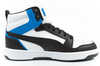 Pantofi sport pentru bărbați Puma Rebound v6 [392326 20], negru, alb și albastru.
