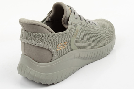 Teniși Slip-On pentru femei Skechers Bobs Squad, culoare măsliniu