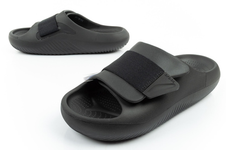 Șlapi Crocs Mellow Luxe Recovery Slide pentru bărbați, negri