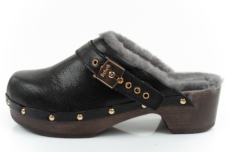 Saboți Scholl Iconic [F298121004], negri.