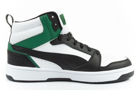 Pantofi sport pentru bărbați Puma Rebound v6 [392326 16], negru, alb și verde.