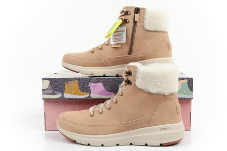 Pantofi sport de iarnă Skechers Glacial Ultra-Woodlands [16677/SND], bej.