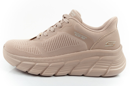 Pantofi sport confortabili Skechers Bobs B Flex SLIP-INS bej pentru femei
