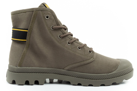 Teniși sport Palladium Pampa Hi Dare II High-Top pentru bărbați, culoare măsliniu