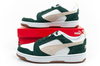 Pantofi sport Puma Rebound v6 pentru bărbați, la modă, confortabili, albi, verzi