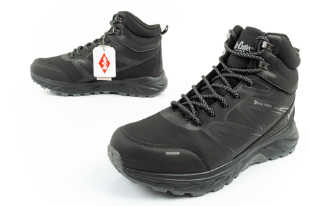 Ghete de drumeție de iarnă Lee Cooper pentru bărbați, izolate, impermeabile, negre