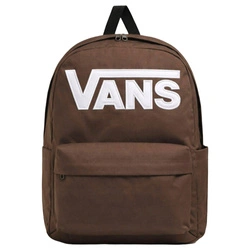 Rucsac școlar Vans Old Skool Drop, maro sportiv, stil clasic urban, 22L