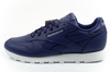 Teniși Reebok Classic Leather pentru femei, piele mov, la modă