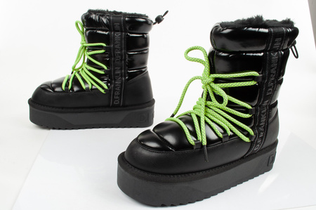 Pantofi de iarna dama D.Franklin [DFSH371007-BLAC], negri.