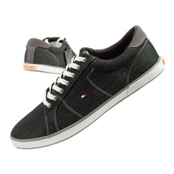 Pantofi sport Tommy Hilfiger pentru bărbați, model modern, confortabil, negru [FM56820900 070]