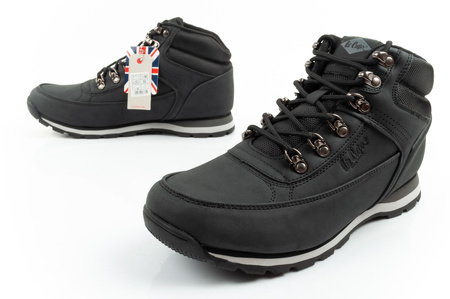 Ghete de drumeție de iarnă Lee Cooper pentru bărbați, negre