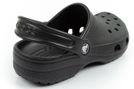 Sandale Crocs Classic Clog K pentru copii, negre, la modă, confortabile