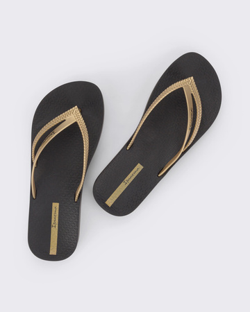 Flip-flops de damă Ipanema Bossa Soft V [82840 AQ444], negru.