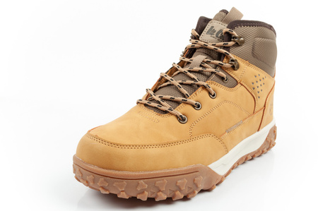 Ghete de drumeție de iarnă Lee Cooper pentru bărbați, izolate, până la gleznă, caramel