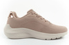 Teniși bej ușori pentru femei Skechers Bobs Squad Waves