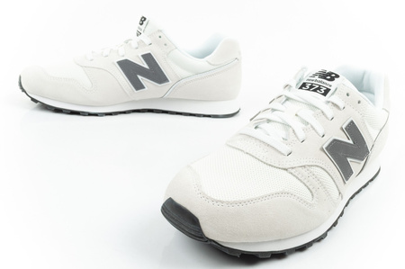 Pantofi sport New Balance 373 gri din piele pentru bărbați