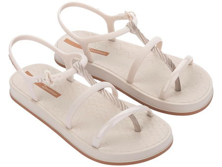 Sandale de damă Ipanema Drip Intense Sandal FE ecru la modă și confortabile