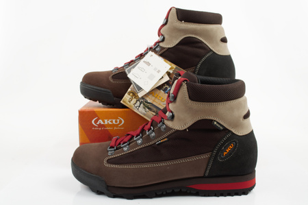 Pantofi de drumeție din piele pentru bărbați Aku Slope Gore-Tex, maro