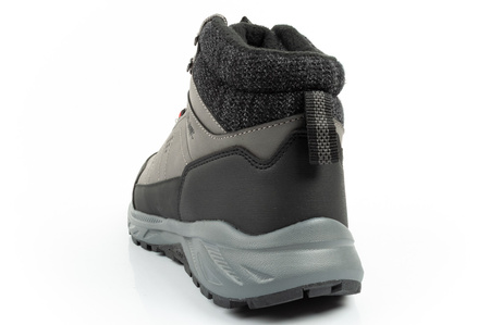 Pantofi de drumeție de iarnă Lee Cooper pentru bărbați cu baretă izolată la gleznă, gri