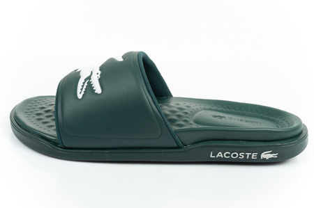 Șlapi Lacoste Croco Dualiste [202D2] verzi.