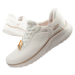 Teniși Skechers Bobs Squad Chaos SLIP-INS pentru femei, în culoarea albă