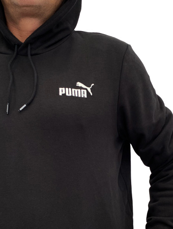 Hanorac sport pentru bărbați Puma Ess Logo [679631 01], negru.