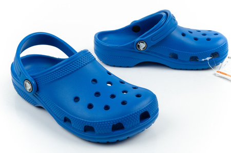 Sandale Crocs Classic Clog pentru copii, albastre, confortabile, ușoare