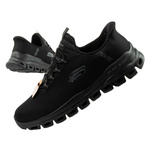 Pantofi sport Skechers Glide-Step pentru bărbați, negri, confortabili și ușori