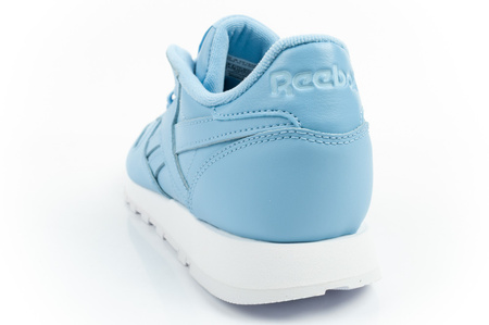 Pantofi sport Reebok Classic pentru femei, albaștri, piele la modă