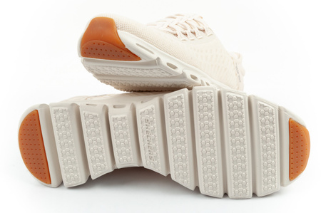 Teniși Skechers Glide-Step pentru femei, pantofi sport confortabili ecru