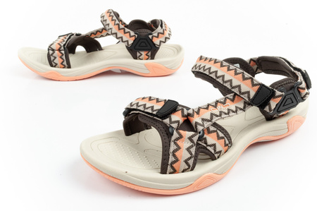 Sandale damă CMP Hamal cu talpă trekking cu închidere cu velcro [38Q9956 12PT]