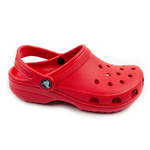 Sandale Crocs Classic pentru copii, culoare roșie, confortabile și ușoare